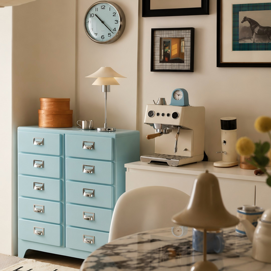 Beyond Storage: How Colorful Cabinets Transform the Modern Living Room