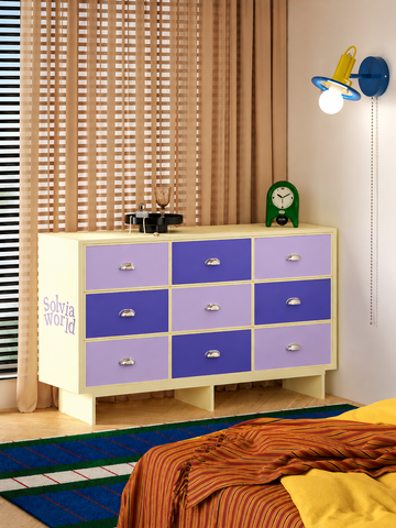 Spectrum Nine-Drawer Chest