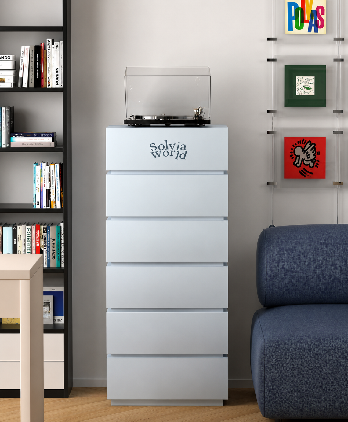Palette Drawer Storage Cabinet