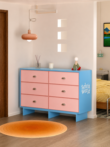 Nordica Six-Drawer Cabinet